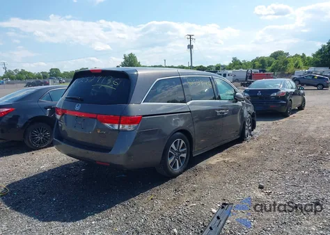 2016 Honda Odyssey Touring/Touring Elite from USA, damaged, VIN 5FNRL5H92GB075521